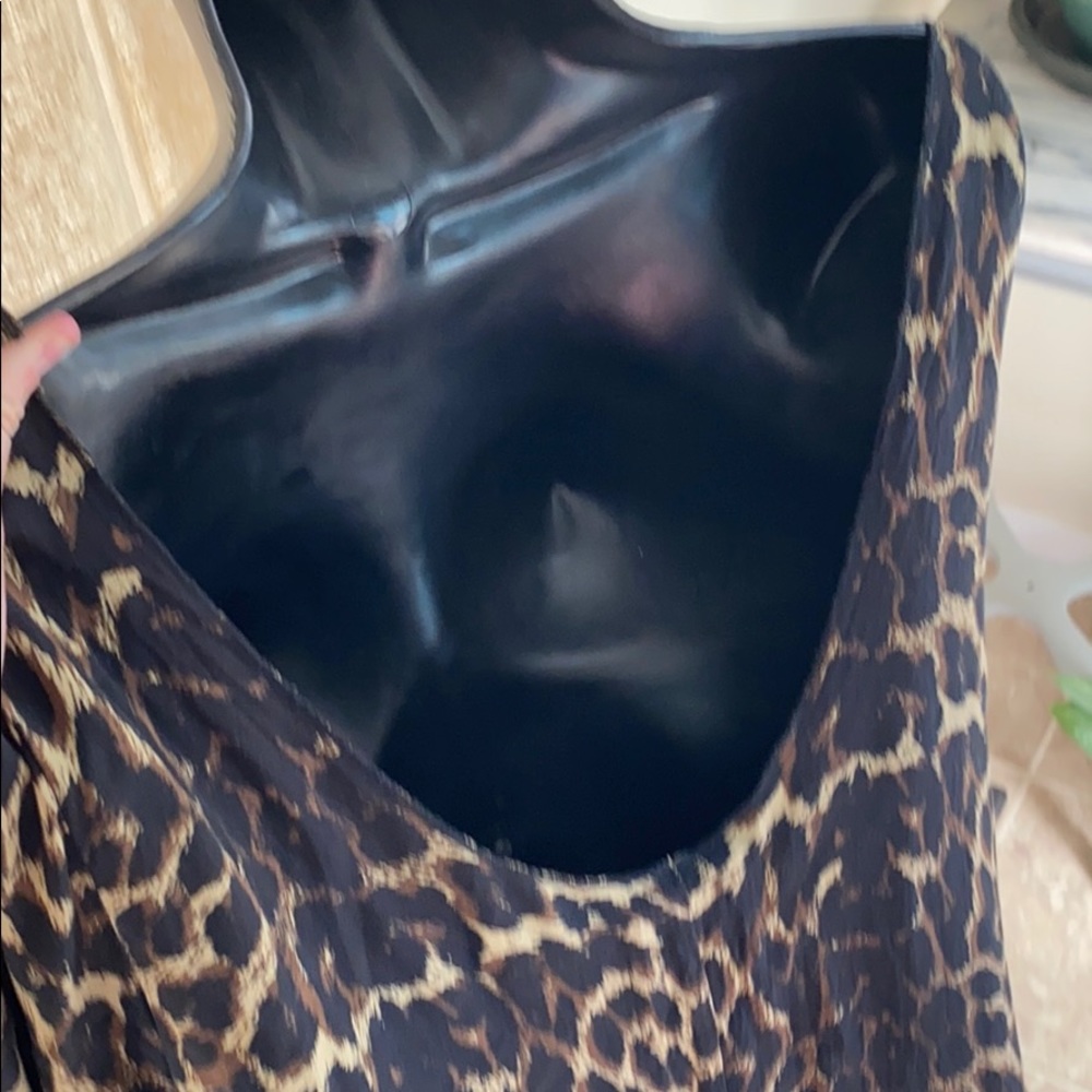 One teaspoon leopard print shift dress M - Picture 6 of 7